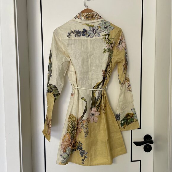 Alemais Orlander Mini Dress in FLORAL PRINT - Picture 6 of 15